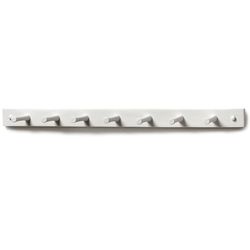 Spectrum 24 in. L Brown Wood 7 peg Rack 1 pk