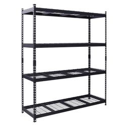Ar Shelving HD Metal Shelf 72 in. H X 60 in. W X 20 in. D Steel 4-Tier Shelving Unit