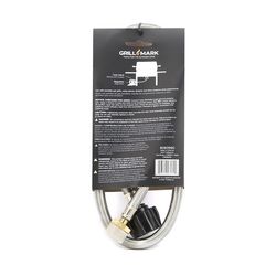 Grill Mark Stainless Steel Gas Line Hose and Adapter For Grill Mark