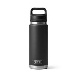 YETI Rambler 26 oz Black BPA Free Bottle with Chug Cap