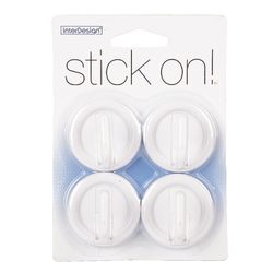 iDesign White Plastic Hook