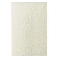 Gator 12 in. D Non-Woven Natural/Polyester Fiber Cleaner Floor Pad White