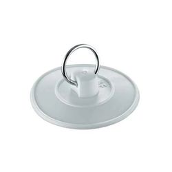PlumbCraft 3-3/8 in. White Rubber Sink Stopper