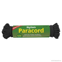 Coghlan's asdf 50 ft. L Black Braided Nylon Rope