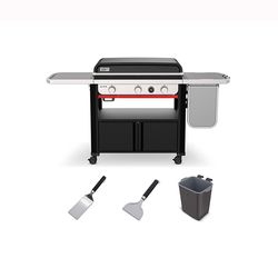 Weber Slate 30 LP Griddle Bundle: Griddle, Spatula, Scraper, Tool Holster