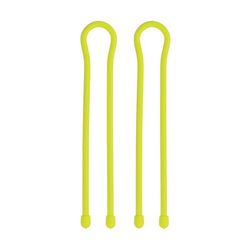 Nite Ize Gear Tie 18 in. L Yellow Twist Ties 2 pk