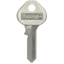 HILLMAN Traditional Key House/Office Key Blank 58 Single For Master Locks Silver