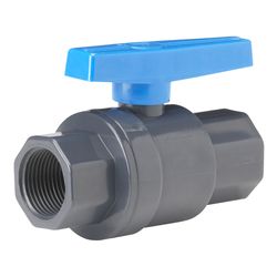 Homewerks 2 in. PVC FIP Ball Valve Full Port Quarter-Turn Lever For Potable Water
