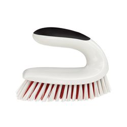 OXO Good Grips 3 in. W Medium Bristle Plastic/Rubber Handle Scrub Brush