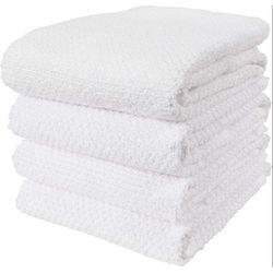 KAF Home White Cotton Kitchen Towel