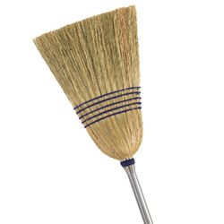Mr. Clean Deluxe 10.3 in. W Corn Broom