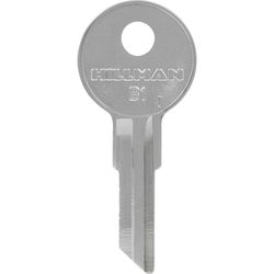 HILLMAN Traditional Key Automotive Key Blank Single For Briggs Silver