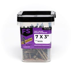 Big Timber No. 7 Sizes X 3 in. L Star Bronze Deep Finish Screw 119 pk