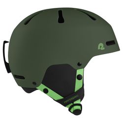 Retrospec Comstock Matte Forest Green ABS/Polycarbonate Snowboard Helmet Youth XS