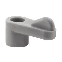 Prime-Line Gray Plastic Screen Clip For 5/16 inch 12 pk