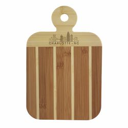 Totally Bamboo 9 in. L X 6 in. W X 0.5 in. Bamboo Serving & Cutting Board