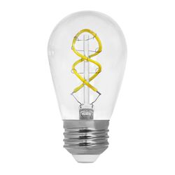 Feit S14 E26 (Medium) Filament LED Bulb Warm White 11 Watt Equivalence 4 pk
