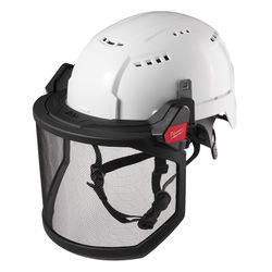 Milwaukee Bolt Anti-Fog Metal Mesh Face Shield Black Frame 1 pk