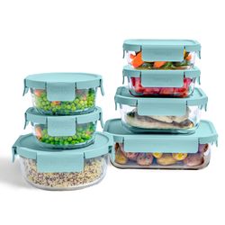 Bentgo Aqua Food Storage Container Set 7 pk