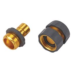 Melnor Metal Threaded Quick Connector Hose Set
