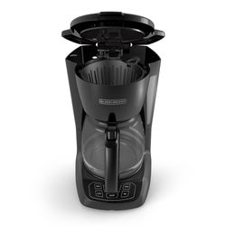 Black+Decker 12 cups Black Coffee Maker