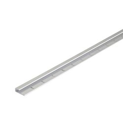 M-D Building Products 0.25 in. H X 1.1875 in. W X 96 in. L Satin Clear Aluminum Molding