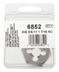 Irwin Hanson SAE 5/8 in. Hexagon Die