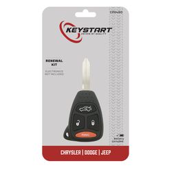 KeyStart CP046 Renewal KitAdvanced Remote Automotive Replacement Key For Chrysler Dodge Jeep