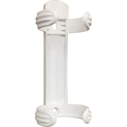Fire Gone White Plastic Fire Extinguisher Bracket