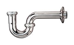 Plumb Pak 1-1/4 in. D Brass P-Trap