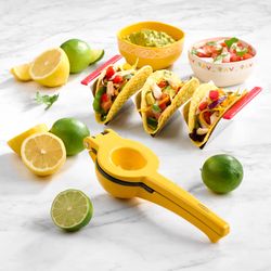 Trudeau Yellow Aluminum Citrus Press