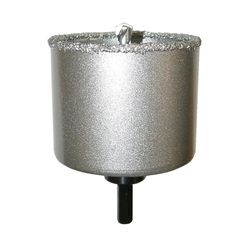 ARTU 3-1/4 in. Carbide Grit 4-1/2 in. L X 3/8 in. D Hole Saw Arbor Included