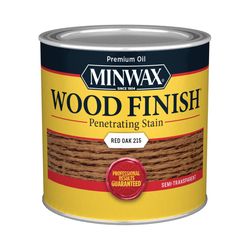 Minwax Wood Finish Semi-Transparent Red Oak Oil-Based Penetrating Wood Stain 1/2 pt
