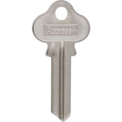 HILLMAN Traditional Key House/Office Key Blank 81 Single For Lockwood Silver