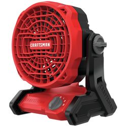 CRAFTSMAN V20 13.5 in. H X 8 in. D 3 speed Cordless Jobsite Fan