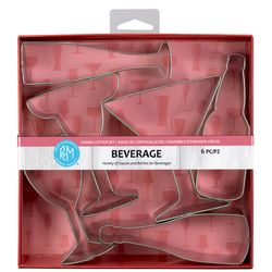 R&M International Silver Steel Cookie Cutter Set