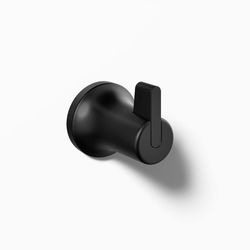 Kohler Sivaro 2.42 in. H X 2.08 in. W X 2.5 in. L Matte Black Robe Hook
