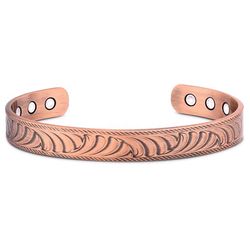 Montana Silversmiths Unisex Fearless Destiny Cuff Copper Bracelet One Size Fits Most