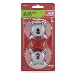 Ace For Central Brass Chrome Tub and Shower Faucet Handles