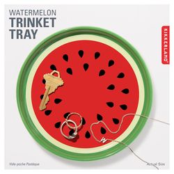 Kikkerland Watermelon Trinket Tray 1 pk