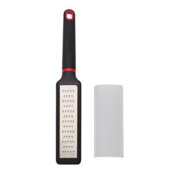 Farberware Black/Silver Plastic/Stainless Steel Zester Grater
