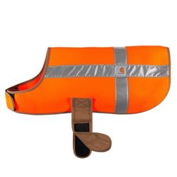 Carhartt Hunter Orange / Carhartt Brown Dog Safety Vest Large