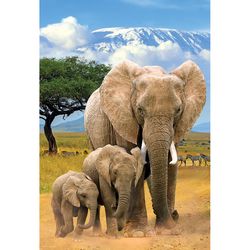 Eurographics Elephants Jigsaw Puzzle Multicolored 250 pc