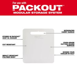 Milwaukee Packout Cooler Divider White 1 pk