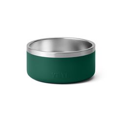 YETI Boomer Black Forest Green Stainless Steel 4 cups Pet Bowl For Dogs