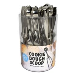 R&M International Corp Silver Stainless Steel Cookie Dough Scoop