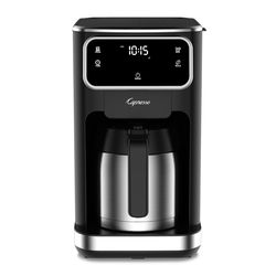 Capresso 10 cups Black/Silver Coffee Maker