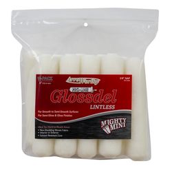 ArroWorthy Glossdel Microfiber 6 in. W X 3/8 in. Mini Paint Roller Cover 10 pk