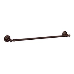 Moen Sage Oil Rubbed Bronze Towel Bar 24 in. L Brass