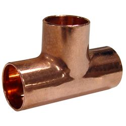 JMF Company 1/2 in. Copper X 1/2 in. D Copper Copper Tee